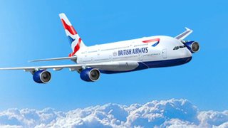 英國航空指定網站訂購機票享9折