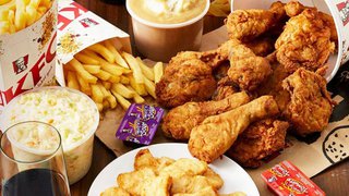 以 KFC 手機 點餐 享 KFC HK$15 電子 現金券