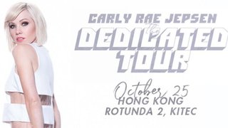 優先訂票 Carly Rae Jepsen The Dedicated Tour Hong Kong