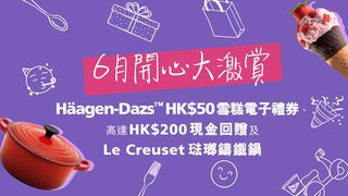 開心大激賞 Haagen-Dazs HK$50 雪糕 電子禮券